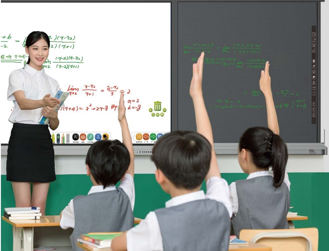 ​Which technology is commonly used in interactive whiteboards?