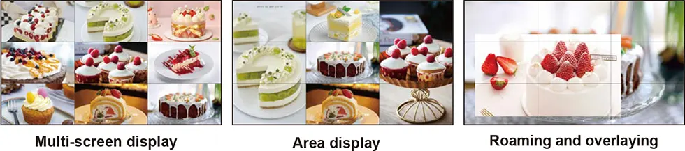 What is the LCD Video Wall?
