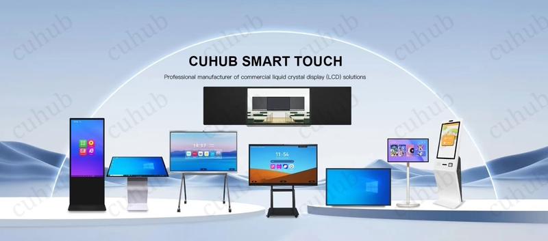 How will Cuhub Smart Touch's entry into Alibaba.com unlock new global opportunities for interactive display solutions?