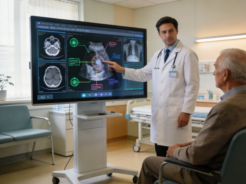 How Can Interactive Flat Panel Displays Improve Patient Communication and Workflow in Healthcare?