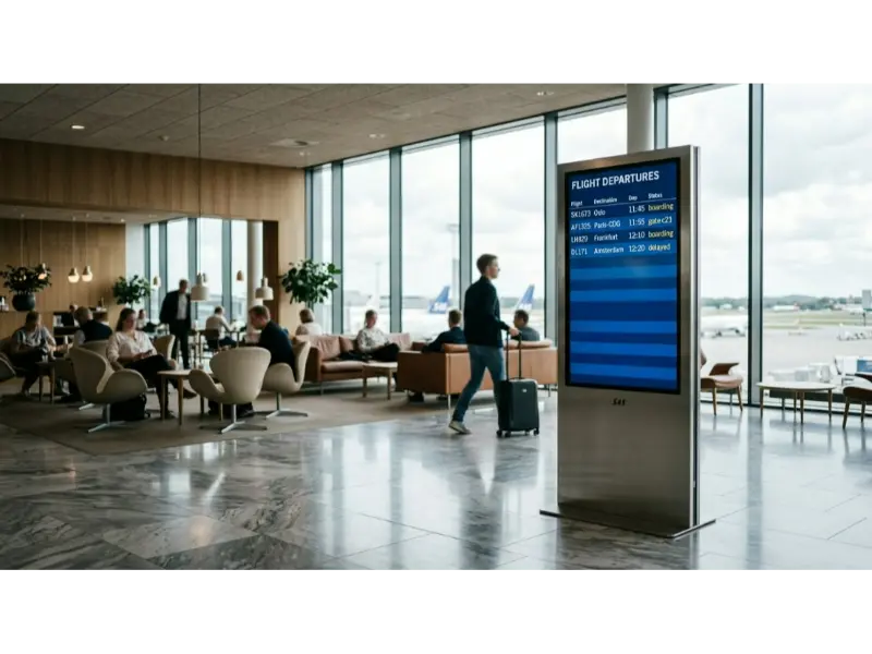 Future-Proof Indoor Floor Standing Advertising Machines for the European Market