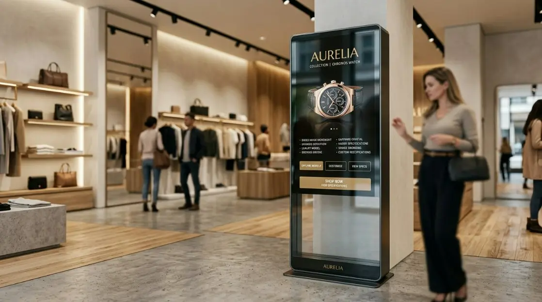 The Ultimate 2026 Guide to Capacitive Touch Digital Signage: Edge-AI Analytics, Privacy-First Processing, and Energy Compliance