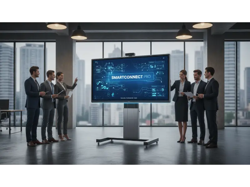 Smart Touch LCD Board - Professional View