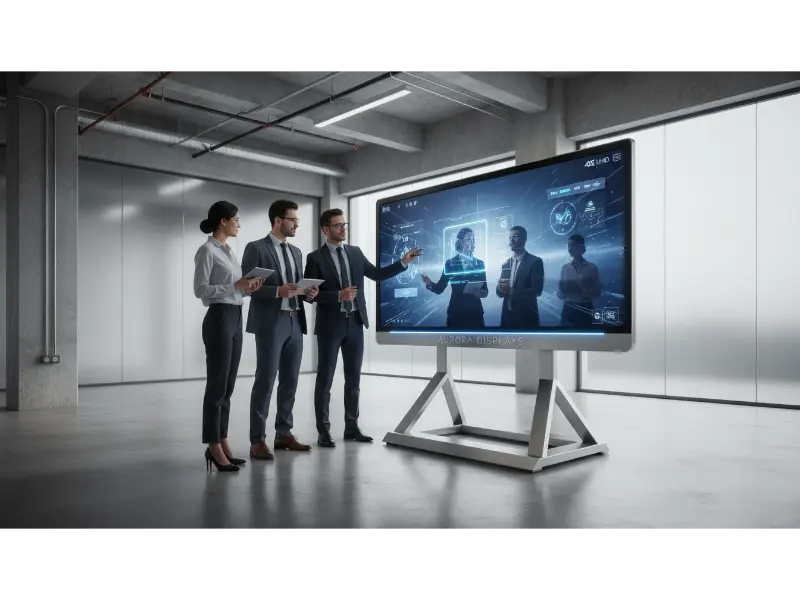 4K UHD Interactive Flat Panel Display - Professional View