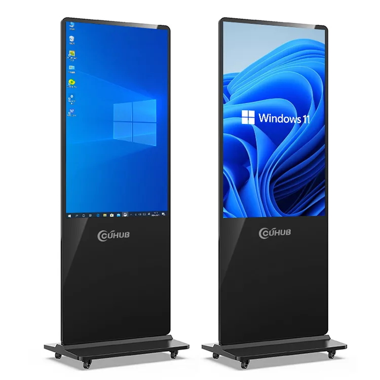 Indoor Slim Vertical Digital Advertising Signage